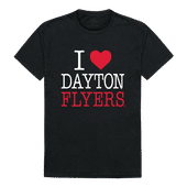 W Republic I Love Tee Shirt Dayton Flyers 551-119