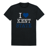 W Republic I Love Tee Shirt Kent State Golden Flashes 551-128