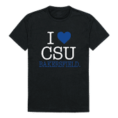 W Republic I Love Tee Shirt Cal State Bakersfield Roadrunners 551-203