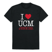 W Republic I Love Tee Shirt Central Missouri Mules 551-209