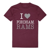 W Republic I Love Tee Shirt Fordham Rams 551-305