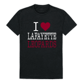W Republic I Love Tee Shirt Lafayette Leopards 551-323