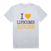 W Republic I Love Tee Shirt Lipscomb Bisons 551-328