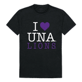 W Republic I Love Tee Shirt North Alabama Lions 551-351