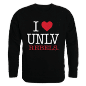 W Republic I Love Crewneck Sweatshirt Unlv Rebels 552-137