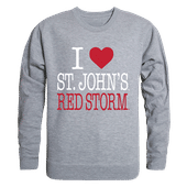W Republic I Love Crewneck Sweatshirt St. Johns Red Storm 552-152