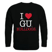 W Republic I Love Crewneck Sweatshirt Gonzaga Bulldogs 552-187