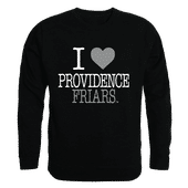 W Republic I Love Crewneck Sweatshirt Providence College Friars 552-230
