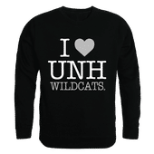 W Republic I Love Crewneck Sweatshirt New Hampshire Wildcats 552-243