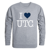 W Republic I Love Crewneck Sweatshirt Tennessee Chattanooga Mocs 552-246