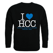W Republic I Love Crewneck Sweatshirt Harford Fighting Owls 552-313