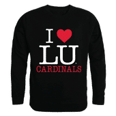 W Republic I Love Crewneck Sweatshirt Lamar Cardinals 552-326