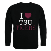 W Republic I Love Crewneck Sweatshirt Texas Southern Tigers 552-393