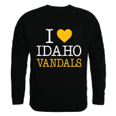 W Republic I Love Crewneck Sweatshirt Idaho Vandals 552-395