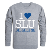 W Republic I Love Crewneck Sweatshirt St Louis Billikens 552-428