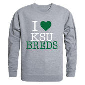 W Republic I Love Crewneck Sweatshirt Kentucky State University Thorobreds 552-432