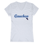 W Republic Women's Script Tee Shirt Uc Santa Barbara Gauchos 555-112