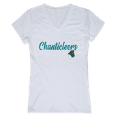W Republic Women's Script Tee Shirt Coastal Carolina Chanticleers 555-116