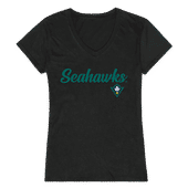 W Republic Women's Script Tee Shirt North Carolina Wilmington Seahawks 555-139