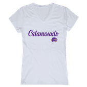 W Republic Women's Script Tee Shirt Western Carolina Catamounts 555-156