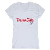 W Republic Women's Script Tee Shirt Fresno State Bulldogs 555-169