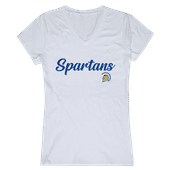 W Republic Women's Script Tee Shirt San Jose State Spartans 555-173