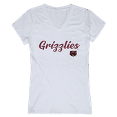 W Republic Women's Script Tee Shirt Montana Grizzlies 555-191