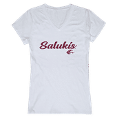 W Republic Women's Script Tee Shirt Southern Illinois Salukis 555-234