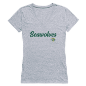 W Republic Women's Script Tee Shirt University Of Alaska Anchorage Seawolves 555-259