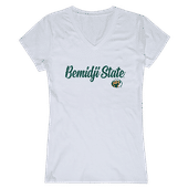 W Republic Women's Script Tee Shirt Bemidji State Beavers 555-266