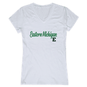 W Republic Women's Script Tee Shirt Eastern Michigan Eagles 555-295