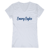 W Republic Women's Script Tee Shirt Emory Eagles 555-299