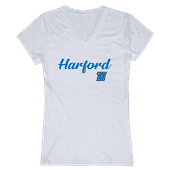 W Republic Women's Script Tee Shirt Harford Fighting Owls 555-313