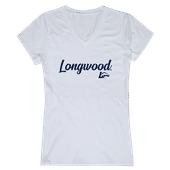 W Republic Women's Script Tee Shirt Longwood Lancers 555-330
