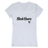 W Republic Women's Script Tee Shirt Maine Black Bears 555-334