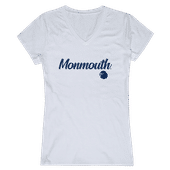 W Republic Women's Script Tee Shirt Monmouth University 555-345