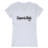 W Republic Women's Script Tee Shirt Emporia State University Hornets 555-423