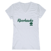 W Republic Women's Script Tee Shirt Northeastern State University Riverhawks 555-426