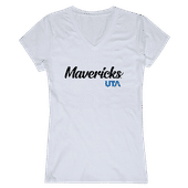 W Republic Women's Script Tee Shirt Texas-Arlington Mavericks 555-433