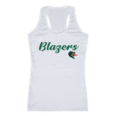 W Republic Women's Script Tank Shirt Uab Blazers 557-101