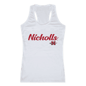 W Republic Women's Script Tank Shirt Nicholls State Colonels 557-138