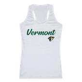 W Republic Women's Script Tank Shirt Vermont Catamounts 557-155