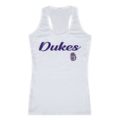 W Republic Women's Script Tank Shirt James Madison Dukes 557-188