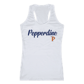 W Republic Women's Script Tank Shirt Pepperdine Waves 557-196