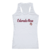 W Republic Women's Script Tank Shirt Colorado Mesa University Mavericks 557-284
