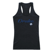 W Republic Women's Script Tank Shirt Drake University Bulldogs 557-292