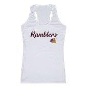 W Republic Women's Script Tank Shirt Loyola Chicago Ramblers 557-333