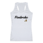W Republic Women's Script Tank Shirt Unc Pembroke Braves 557-352
