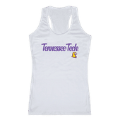 W Republic Women's Script Tank Shirt Tennessee Tech Golden Eagles 557-391