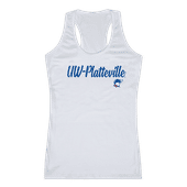 W Republic Women's Script Tank Shirt Wisconsin Platteville Pioneers 557-410